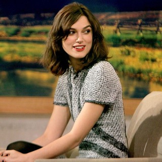 Keira Knightley in Keira Knightley Appears on ABC's Good Morning America