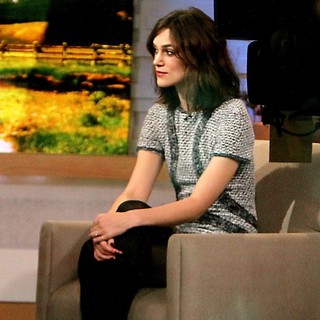 Keira Knightley Appears on ABC's Good Morning America