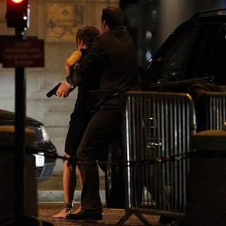 Keira Knightley in Shoot Scenes for Jack Ryan Movie on Location