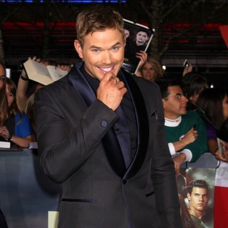Kellan Lutz in The Premiere of The Twilight Saga's Breaking Dawn Part II