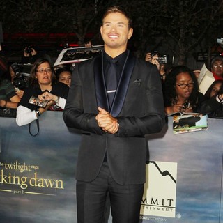 Kellan Lutz in The Premiere of The Twilight Saga's Breaking Dawn Part II
