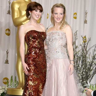 Ellie Kemper, Wendi McLendon-Covey in 84th Annual Academy Awards - Press Room
