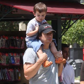 Ken Marino in Ken Marino Out Shopping in Hollywood with His Family
