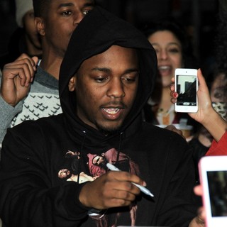 Kendrick Lamar in Celebrities for The Late Show with David Letterman