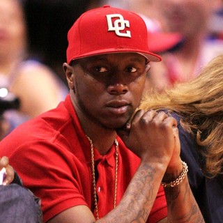 Kendrick Lamar in Celebrities Watch The Los Angeles Clippers vs. Detroit Pistons - kendrick-lamar-the-los-angeles-clippers-vs-detroit-pistons-01