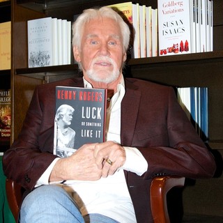 Kenny Rogers Promotes His Book Luck or Something Like It