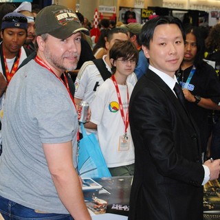 Carlos Gallardo, Cheung Chee Keong in Celebrities Sightings During Comic Con 2011