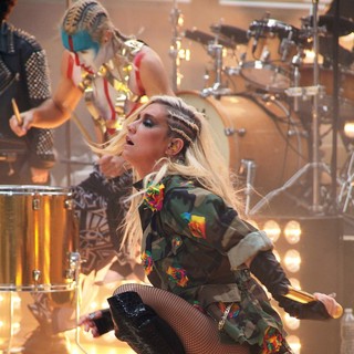 Ke$ha in Ke$ha Performing Live on NBC's Toyota Thanksgiving Concert Series on The Today Show