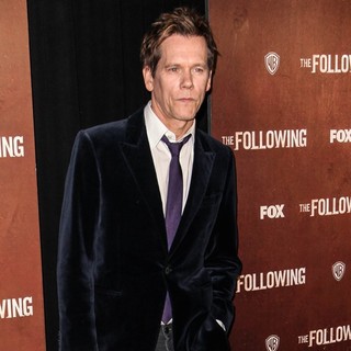 Kevin Bacon in The New York Premiere of The Following - Arrivals
