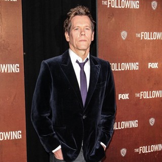 Kevin Bacon in The New York Premiere of The Following - Arrivals