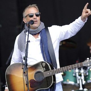 Kevin Costner in The 1st Annual Boots and Hearts Music Festival