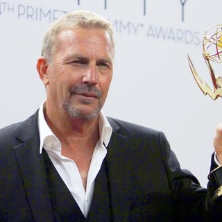 Kevin Costner in 64th Annual Primetime Emmy Awards - Press Room