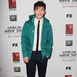 Kevin McHale in Premiere Screening of FX's American Horror Story: Asylum