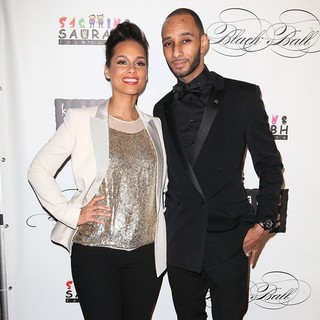 Alicia Keys, Swizz Beatz in 8th Annual Keep A Child Alive Black Ball - Arrivals
