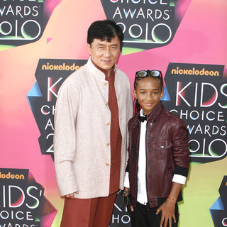 Jacky Chan, Jaden Smith in Nickelodeon's 23rd Annual Kids' Choice Awards - Arrivals
