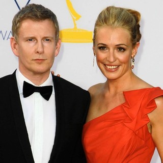 Patrick Kielty, Cat Deeley in 64th Annual Primetime Emmy Awards - Arrivals