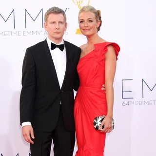 Patrick Kielty, Cat Deeley in 64th Annual Primetime Emmy Awards - Arrivals