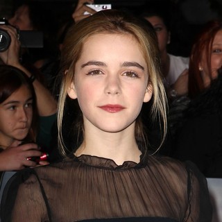 Kiernan Shipka in The Premiere of The Twilight Saga's Breaking Dawn Part II
