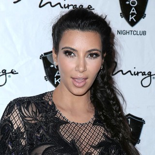 Kim Kardashian in 1 Oak Nightclub New Year's Eve Party