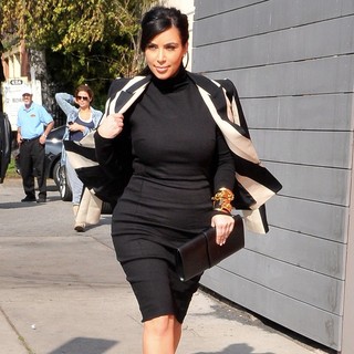 Kim Kardashian in Kim Kardashian Seen Out and About