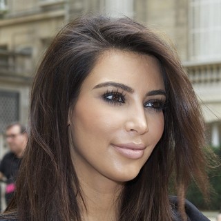 Kim Kardashian in Paris Fashion Week Fall-Winter 2013 - Valentino - Departures