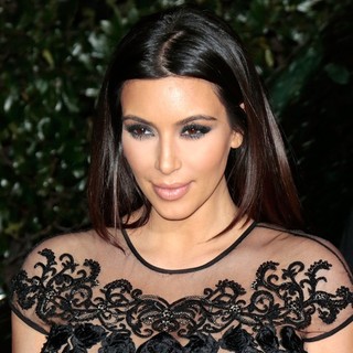 Kim Kardashian in Topshop Topman LA Opening Party - Arrivals
