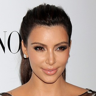 Kim Kardashian in The Valentino Rodeo Drive Flagship Store Opening - Arrivals