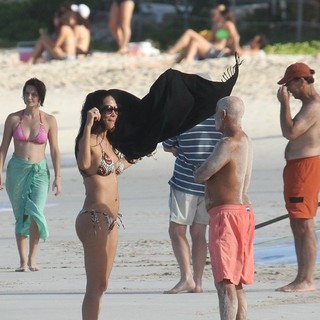Kimora Lee Simmons, Russell Simmons in Kimora Lee Simmons Joins Russell Simmons for Winter Vacation in St Barts