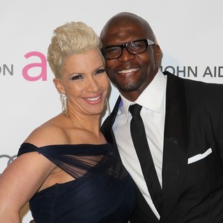 Rebecca King, Terry Crews in 21st Annual Elton John AIDS Foundation's Oscar Viewing Party