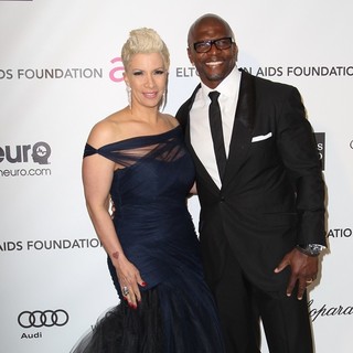 Rebecca King, Terry Crews in 21st Annual Elton John AIDS Foundation's Oscar Viewing Party