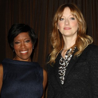 Regina King, Judy Greer in The 18th Annual Screen Actors Guild Awards Nominations Announcement
