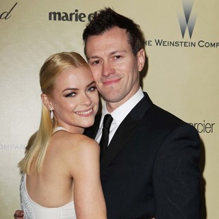 Jaime King, Kyle Newman in The Weinstein Company's 2013 Golden Globe Awards After Party