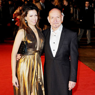 Daniela Lavender, Ben Kingsley in The BFI London Film Festival: 'The King's Speech' - UK Film Premiere - Arrivals