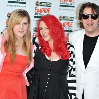 Honey Kinney, Jane Goldman, Jonathan Ross in The Empire Film Awards 2012 - Arrivals