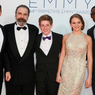 Diego Klattenhoff, Mandy Patinkin, Jackson Pace, Morgan Saylor, David Harewood in 64th Annual Primetime Emmy Awards - Arrivals