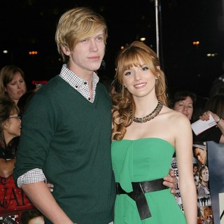 Tristan Klier, Bella Thorne in The Premiere of The Twilight Saga's Breaking Dawn Part II