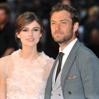 Keira Knightley, Jude Law in The Premiere of Anna Karenina
