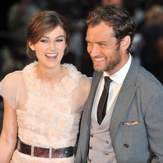 Keira Knightley, Jude Law in The Premiere of Anna Karenina