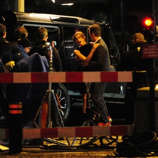 Keira Knightley, Chris Pine in Shoot Scenes for Jack Ryan Movie on Location