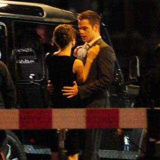 Keira Knightley, Chris Pine in Shoot Scenes for Jack Ryan Movie on Location