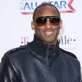Kobe Bryant in T-Mobile Magenta Carpet at The 2011 NBA All-Star Game