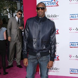 Kobe Bryant in T-Mobile Magenta Carpet at The 2011 NBA All-Star Game