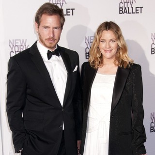 Will Kopelman, Drew Barrymore in 2012 New York City Ballet's Spring Gala