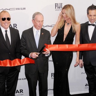 Michael Kors, Michael Bloomberg, Heidi Klum, Kenneth Cole in The amfAR Gala 2013