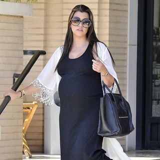 Kourtney Kardashian in Kourtney Kardashian Leaving Barneys New York