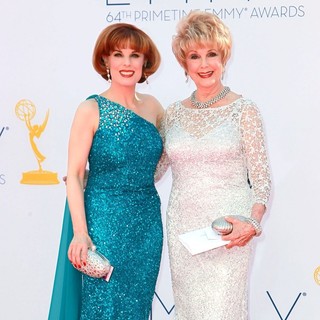 Kat Kramer, Karen Sharpe in 64th Annual Primetime Emmy Awards - Arrivals