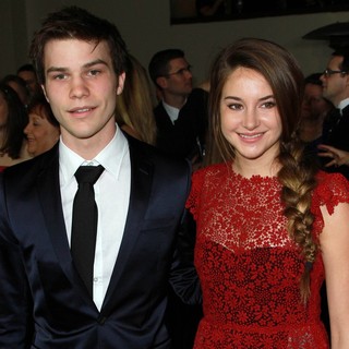 Nick Krause, Shailene Woodley in 64th Annual Directors Guild of America Awards - Arrivals