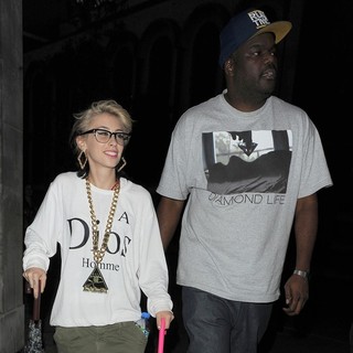 Kreayshawn in Kreayshawn Leaving The Radio 1 Studios