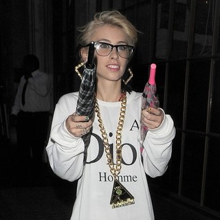 Kreayshawn in Kreayshawn Leaving The Radio 1 Studios