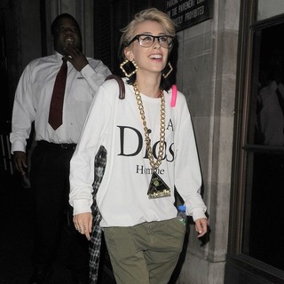 Kreayshawn in Kreayshawn Leaving The Radio 1 Studios